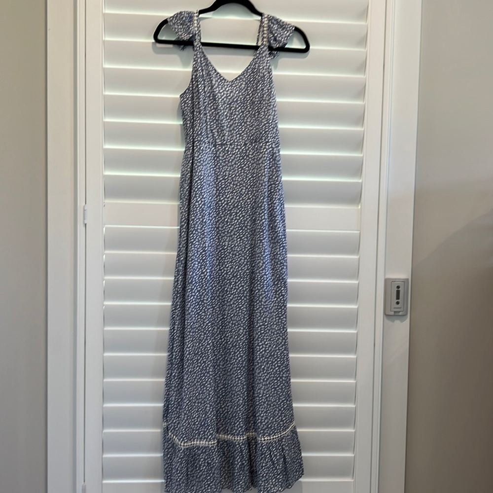 Long ruffle sundress